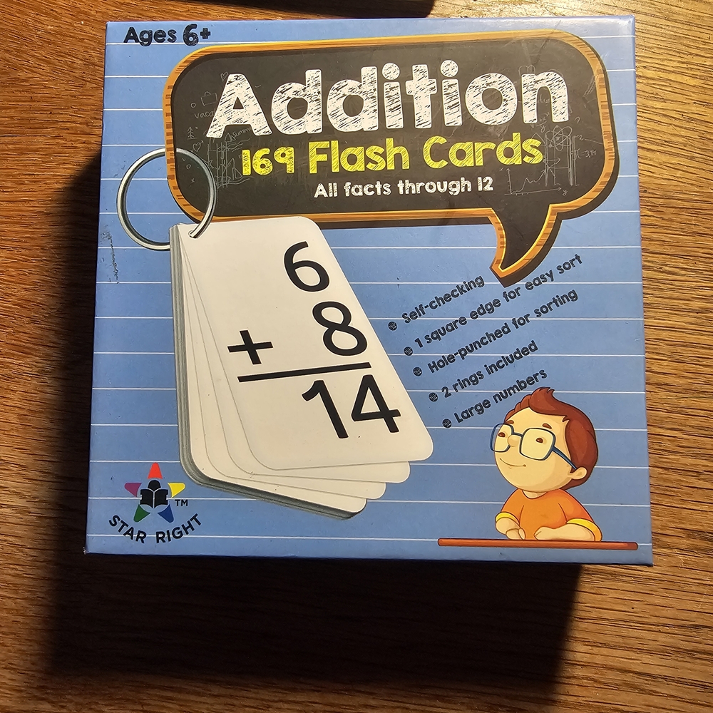 Math Flash Cards Set - Picture 2 of 2